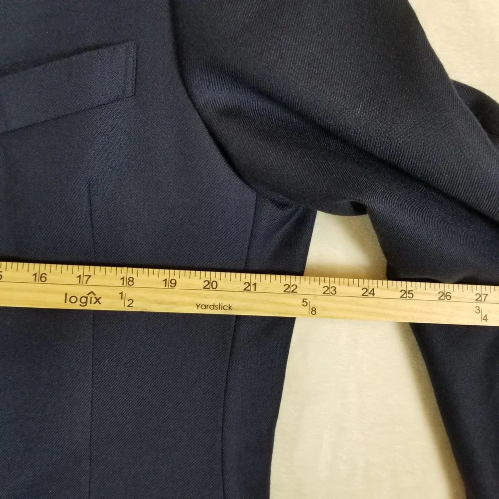 John W. Nordstrom Blazer Men 44L Navy Loro Piana 100% Cashmere Sport Coat Napoli